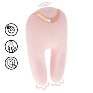 Bonnie - Double-ended Tapping Vibrator - Pink SHOTS