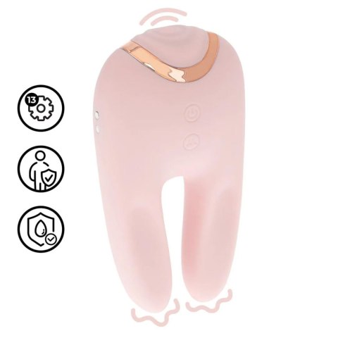 Bonnie - Double-ended Tapping Vibrator - Pink SHOTS