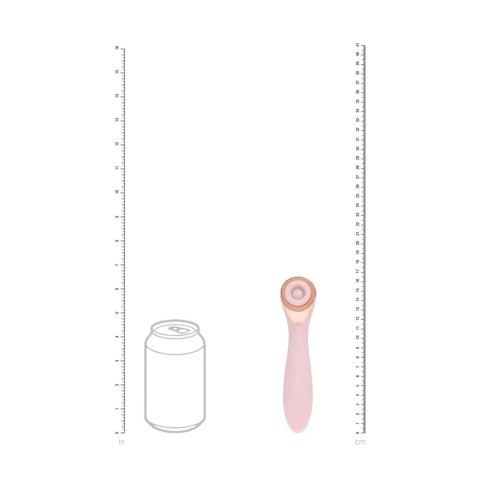 Darling - AirTap Wand Vibrator with Five Head Attachments - Pink SHOTS