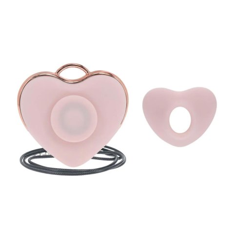 Luvie - Heart-shaped AirTap Vibrator - Pink SHOTS