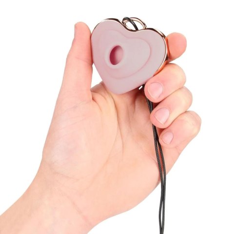Luvie - Heart-shaped AirTap Vibrator - Pink SHOTS
