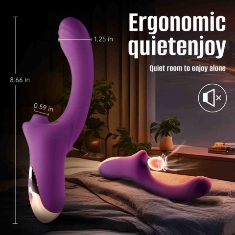 Suking G Spot Vibrator Red Boys of Toys Sp. z o.o.