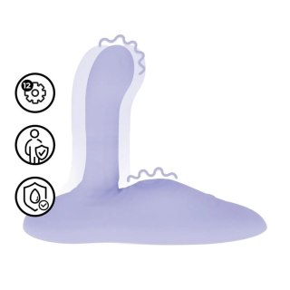 Vibrating Pulse and Thrust Seat - Purple SHOTS