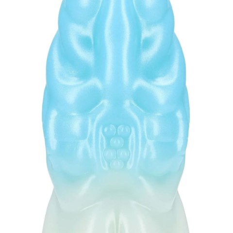 Vein Master - Silicone Dildo - Blue/White SHOTS