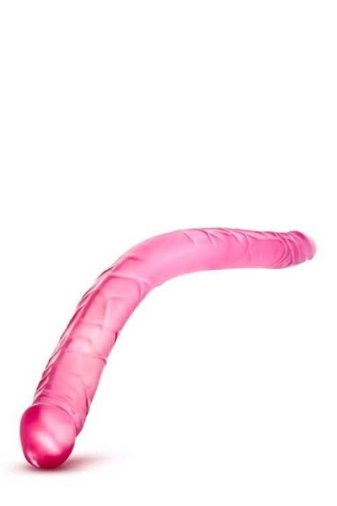 B YOURS 16INCH DOUBLE DILDO PINK TONGA