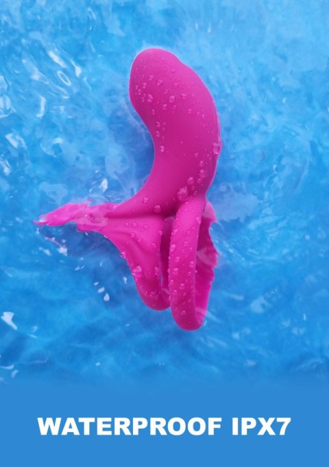 Couples Stimulator Ring Fuchsia SCALA