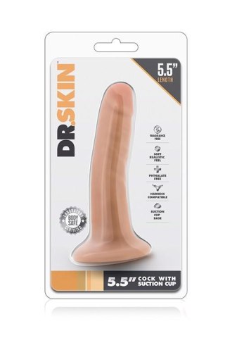 DR. SKIN 5.5INCH COCK WITH SUCTION CUP TONGA