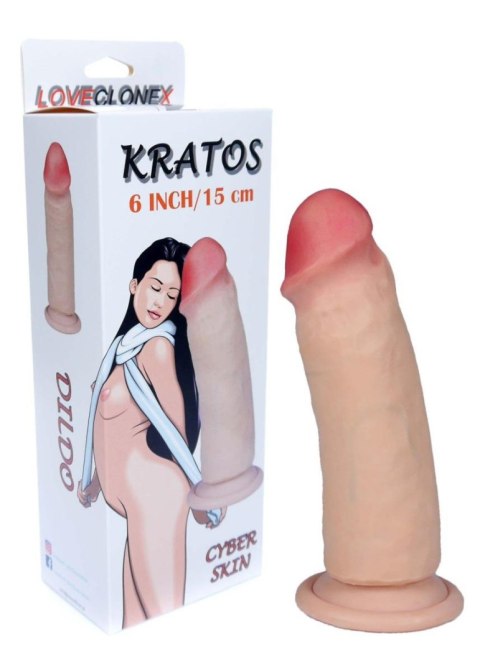 Dildo-KRATOS-LOVECLONEX 6"" Boys of Toys Sp. z o.o.