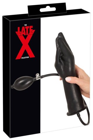 Inflatable Latex Hand black ORION