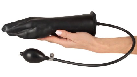 Inflatable Latex Hand black ORION