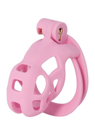 Penis Prison Cock Cage Short Pink SCALA