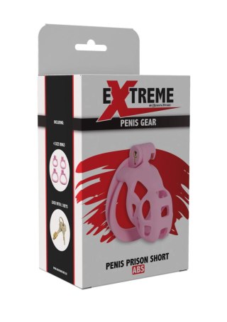 Penis Prison Cock Cage Short Pink SCALA