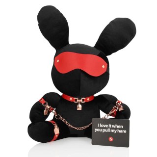 Rabbit Bondage - Velvet - Large - Black SHOTS