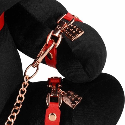 Rabbit Bondage - Velvet - Large - Black SHOTS