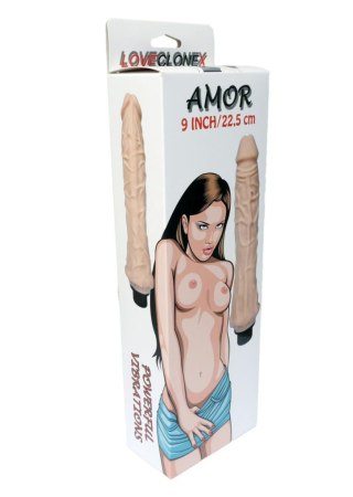 Wibrator-AMOR-LOVECLONEX 9""""""""-vibration B - Series Real