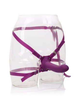 Wibrator do strap on Calexotics Me2 Rumbler fioletowy USB 16,5 cm CalExotics