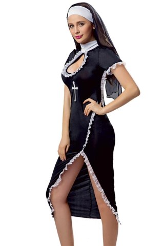 3-Piece Black Religious Outfit (One Size) Concorde - SAS EDITIONS CONCORDE