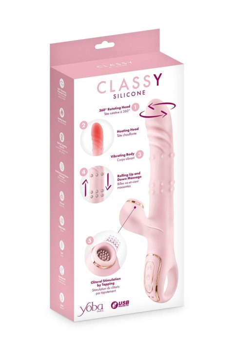 Classy 5-in-1 rabbit vibrator Concorde - SAS EDITIONS CONCORDE