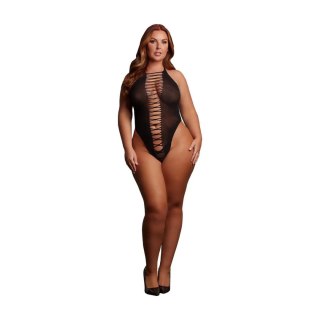 Jordan - Open Work Body - Queen Size - Black SHOTS