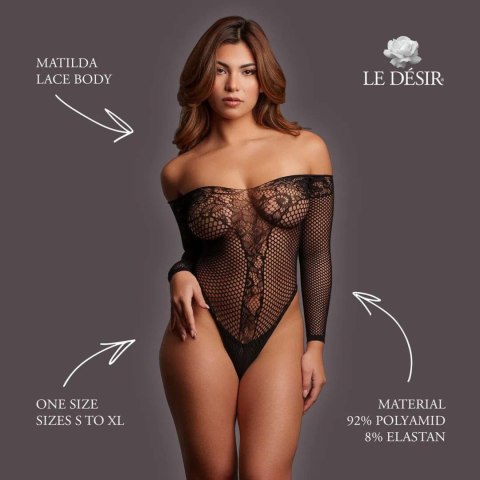 Matilda - Lace Body - One Size - Black SHOTS