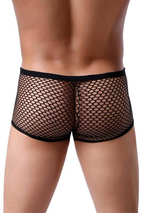 Paris Hollywood - Men's fishnet boxer shorts L/XL Concorde - SAS EDITIONS CONCORDE