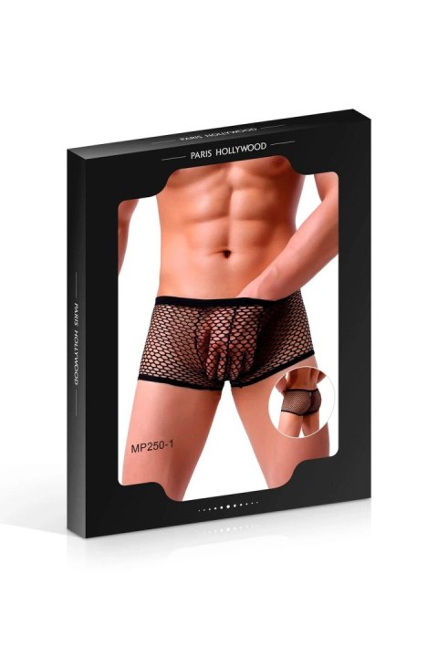 Paris Hollywood - Men's fishnet boxer shorts L/XL Concorde - SAS EDITIONS CONCORDE