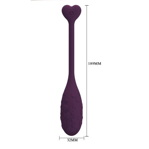 PRETTY LOVE - Fisherman Purple, 12 vibration functions Mobile APP remote control Baile - Boys of Toys Sp. z. o.o. (dystrybutor)