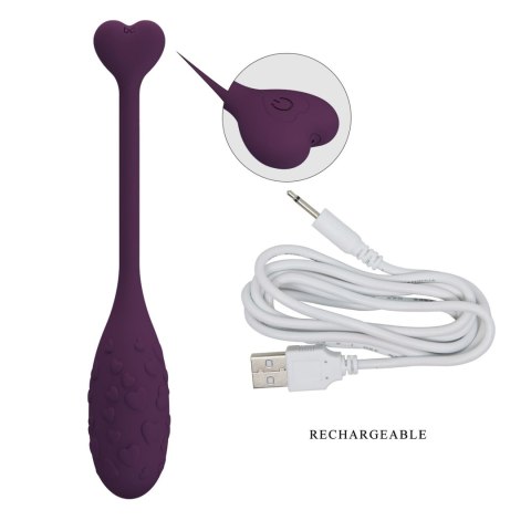 PRETTY LOVE - Fisherman Purple, 12 vibration functions Mobile APP remote control Baile - Boys of Toys Sp. z. o.o. (dystrybutor)