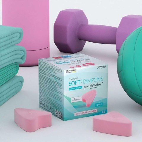 Soft-Tampons Normal, 3pcs JOYDIVISION international AG