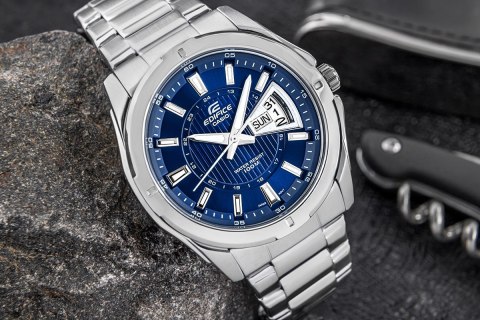 Zegarek Męski CASIO EDIFICE EF-129D-2AVEF + BOX CASIO