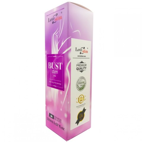 BUST STIM 150ml PROFESJONALNE POWIĘKSZENIE I UJĘDRNIENIE PIERSI NOWOŚĆ LoveStim