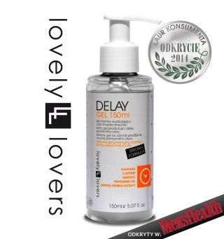 DELAY Gel 150ml ODZNACZONY ŻEL NA OPÓŹNIENIE WYTRYSKU LovelyLovers