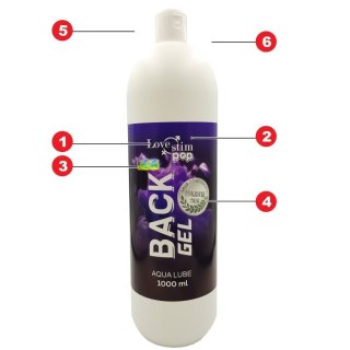 Żel analny na bazie wody 1000ml 1litr LoveStim