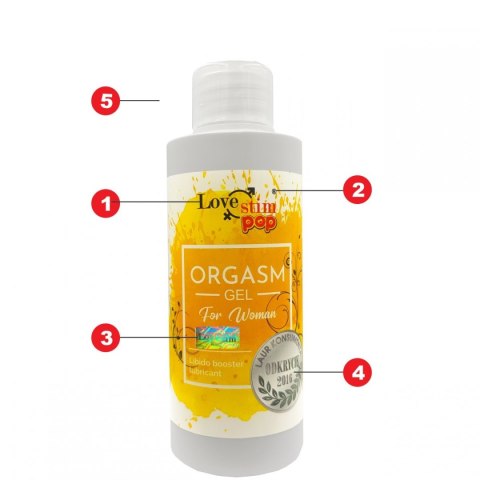 Żel na Szalony Orgasm Kobiet 150ml LoveStim