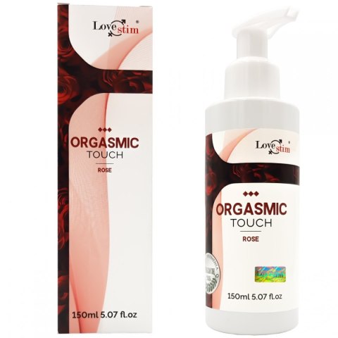 ORGASMIC TOUCH Orgazmowy żel do masażu i stymulacji ROSE 150m LoveStim