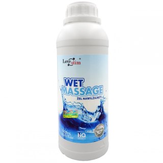 WET MASSAGE 1000ml WYSOKIEJ JAKOŚCI GĘSTY ŻEL 2W1 LoveStim
