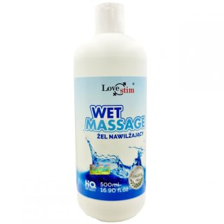 WET MASSAGE 500ml WYSOKIEJ JAKOŚCI GĘSTY ŻEL 2W1 LoveStim