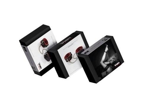 Damskie ozdobne kajdanki skórzane na nogi sex bdsm Whips Collection