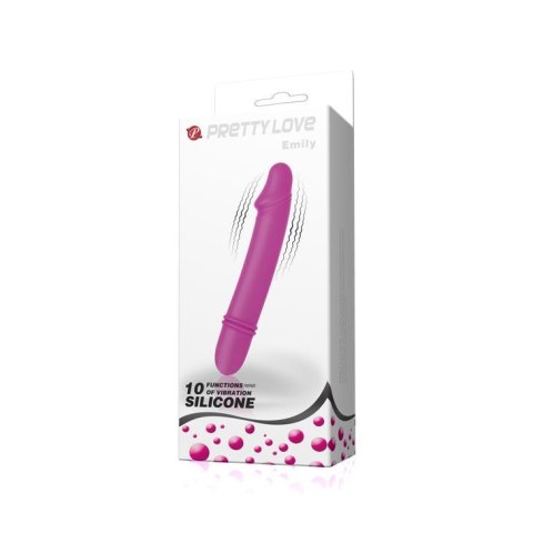 Mini penis wibrator realistyczny sex 12cm 10trybów Pretty Love