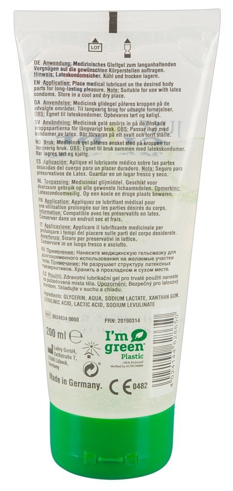 Lubrykant wegański wodny środek nawilżający 200ml Just Glide