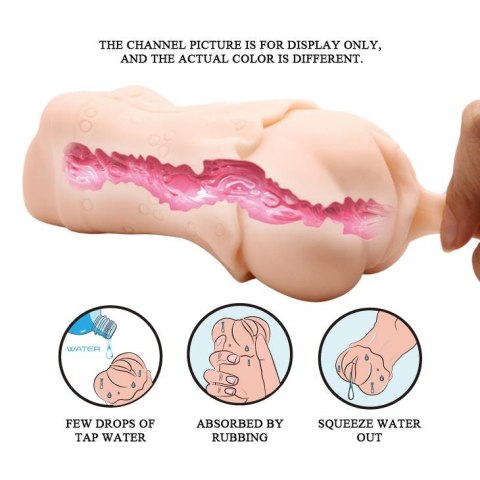 Wibrująca pochwa cipka masturbator sztuczna skóra Crazy Bull