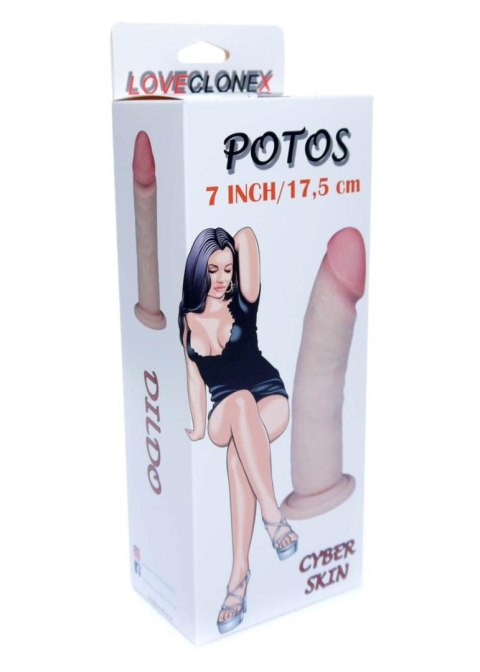 Realistyczny naturalny penis dildo z cyberskóry 20 B - Series Real