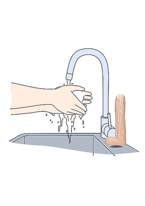 Mydło penis członek sperma z przyssawką prezent S-Line