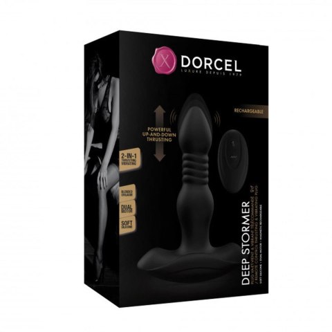 Pulsujący korek analny dorcel depp stormer 15cm Dorcel