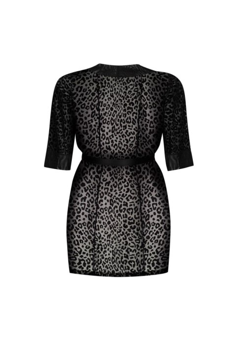 Szlafrok erotyczny peniuar obsessive jagueria 4xl Obsessive