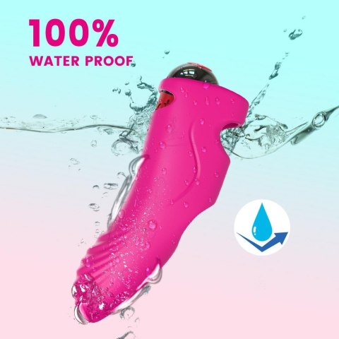 Wibrator punktu g na palec nakładka 9 trybów 11 cm B - Series Joy