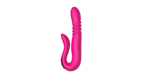 Wibrator Deluxe Twirling Vibrating Thruster RED B - Series Cute