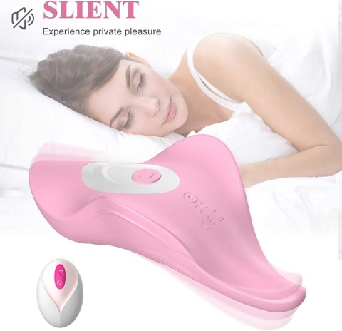 Wibrator damski do majtek dla par 2w1 pulsuje wibruje dyskretny cichy B - Series Cute