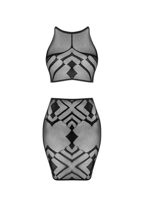 Bielizna-K101 top i spódnica S/M/L Obsessive