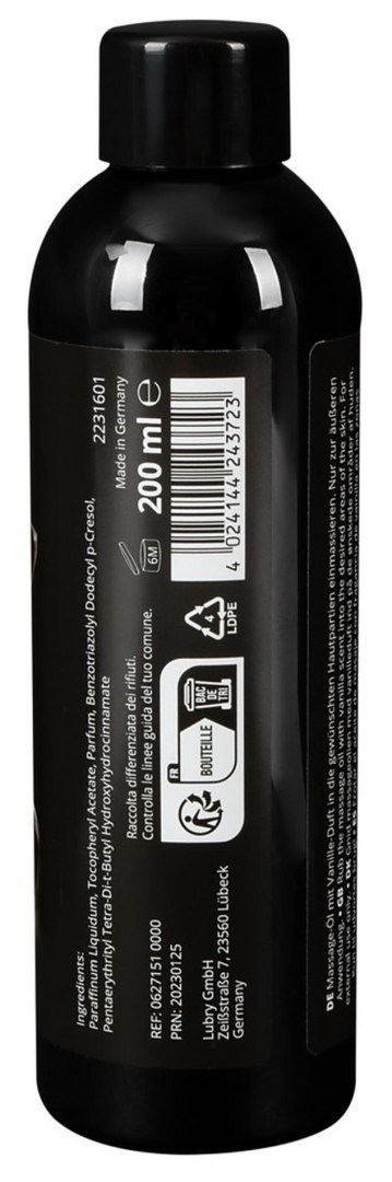 WANILIOWY OLEJEK DO MASAŻU CAŁEGO CIAŁA DLA PAR ORAL 200 ML Magoon